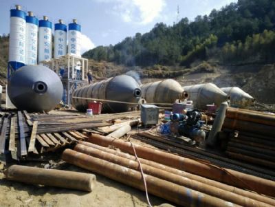 美泉环保,衢宁铁路浙江龙泉段水泥仓 